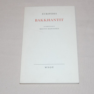 Euripides Bakkhantit